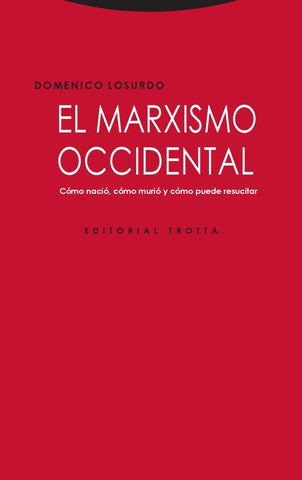 MARXISMO OCCIDENTAL, EL | DOMENICO LOSURDO
