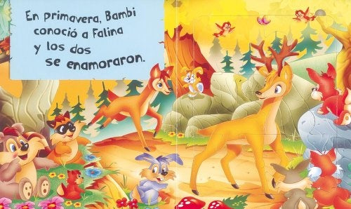 PUZLE LIBRO BAMBI