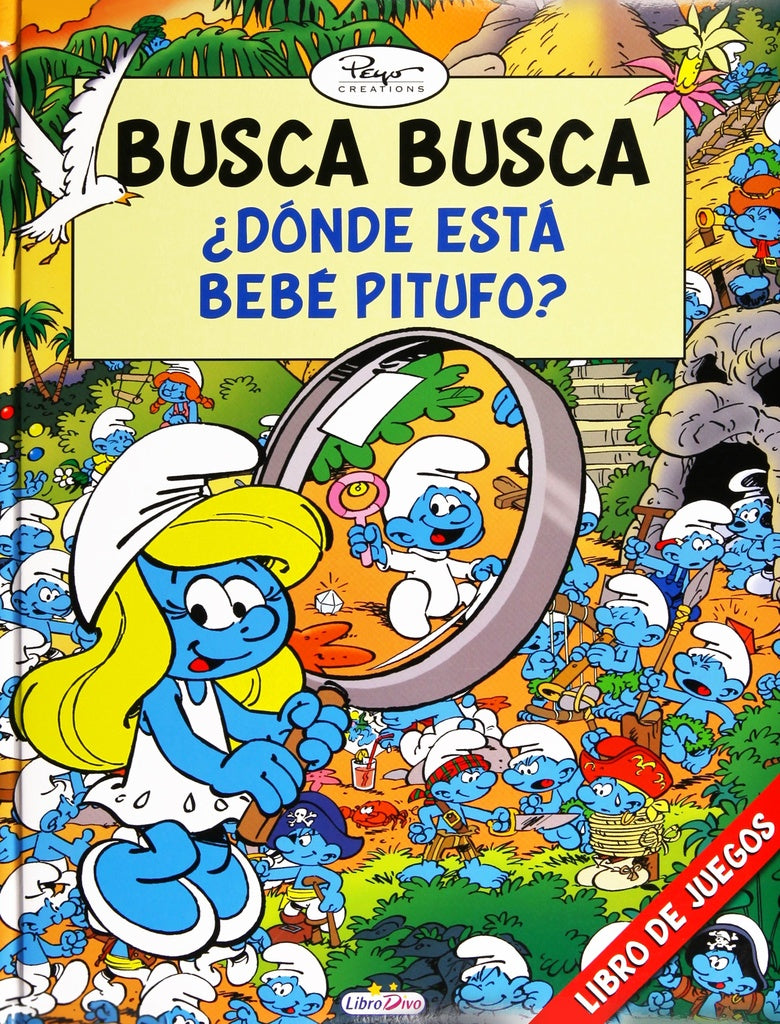 Busca a bebé pitufo