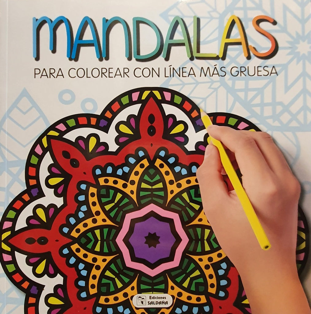 MANDALAS PARA COLOREAR CON LÍNEA MÁS GRUESA..