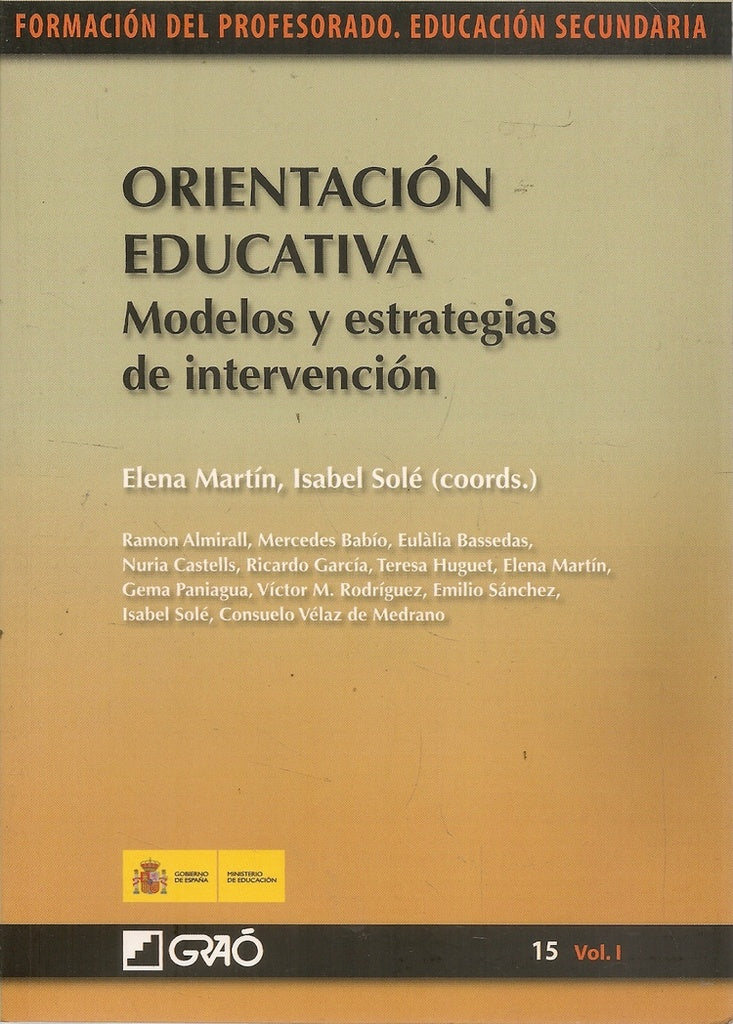 ORIENTACION EDUCATIVA (CON DETALLES).. | Sánchez Miguel, Martín Ortega y otros