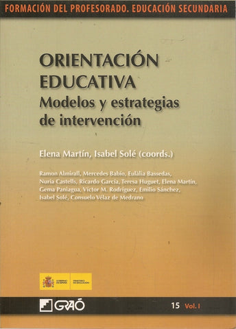 ORIENTACION EDUCATIVA (CON DETALLES).. | Sánchez Miguel, Martín Ortega y otros