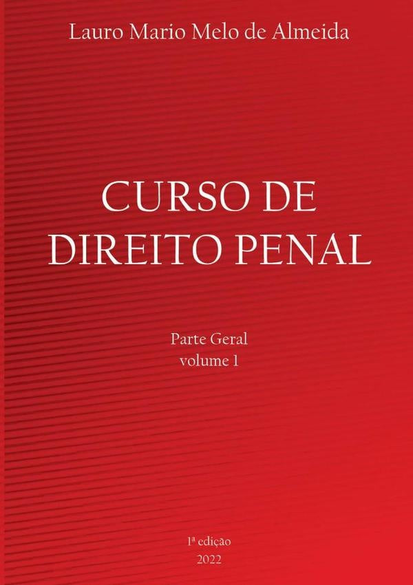Curso De Direito Penal | Mario Melo De Almeida, Melo