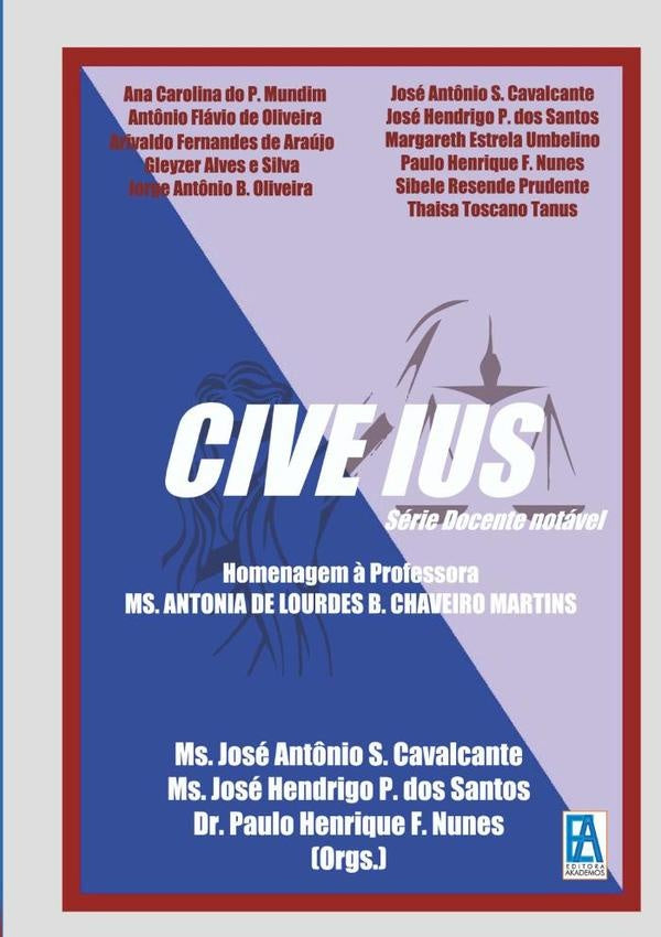 Cive Ius | Paulo Henrique F. Nunes (organizadores), José ...