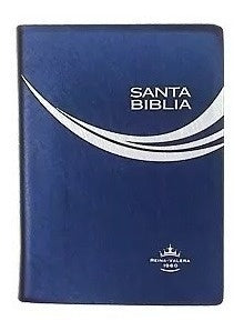 santa biblia azul