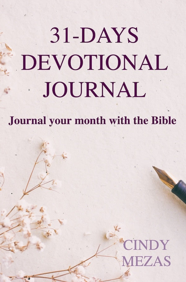 31-days devotional journal | Cindy Mezas