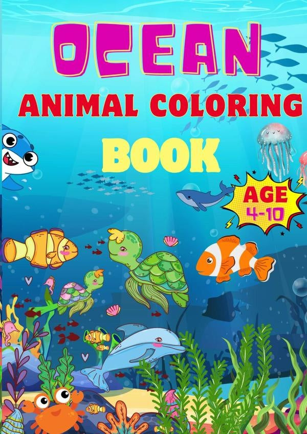 Ocean Animal Coloring Book | Adrian C. Perez