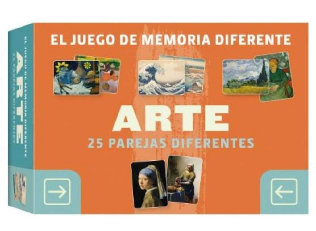 JUEGO DE MEMORIA DIFERENTE-ARTE:25 PAREJAS DIFERENTES..