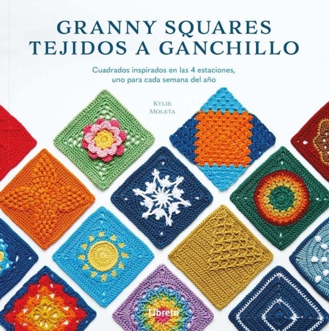 GRANNY SQUARES TEJIDOS A GANCHILLO | KYLIE MOLETA