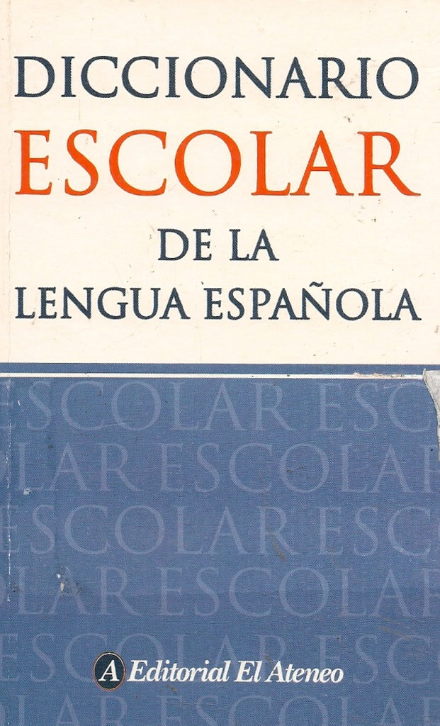 Diccionario Escolar de la Lengua Española