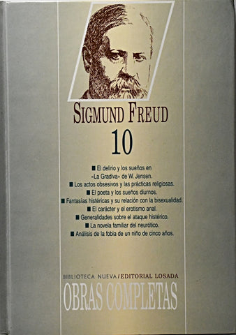 OBRAS COMPLETAS TOMO 10.. | Sigmund Freud