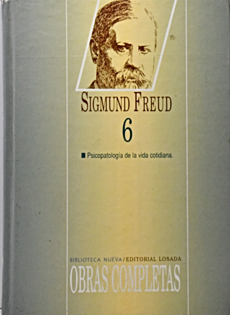 OBRAS COMPLETAS TOMO 6.. | Sigmund Freud