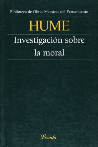INVESTIGACION SOBRE LA MORAL.. | DAVID HUME