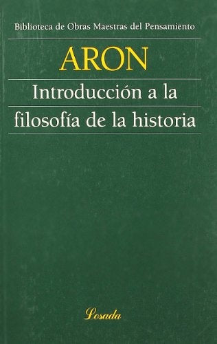 INTRODUCCION A LA FILOSOFIA DE...(O.M.P.) | RAYMOND ARON