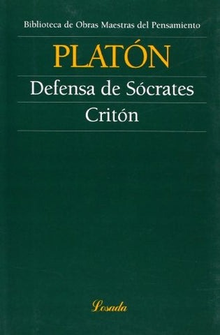DEFENSA DE SOCRATES/CRITON (O.M.P.) | PLATON