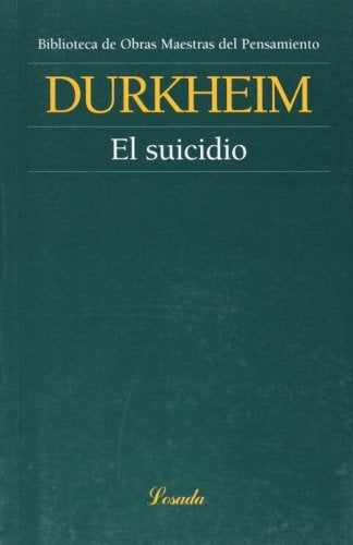 el Suicidio | Durkheim-Arranz