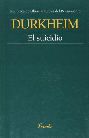 el Suicidio | Durkheim-Arranz
