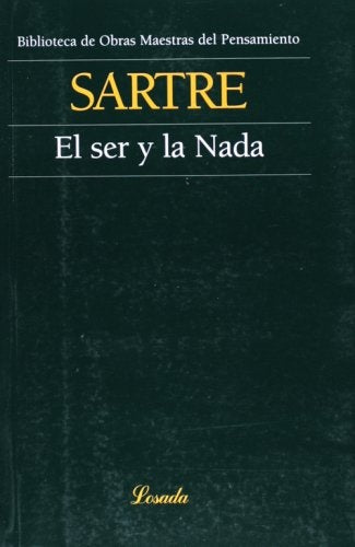 EL SER Y LA NADA.. | JEAN-PAUL SARTRE