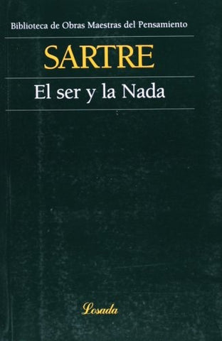 EL SER Y LA NADA.. | JEAN-PAUL SARTRE