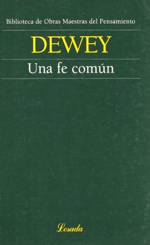FE COMUN, UNA (O.M.P) | JOHN DEWEY