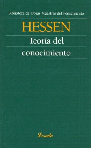 TEORIA DEL CONOCIMIENTO (O.M.P) | JOHANNES HESSEN
