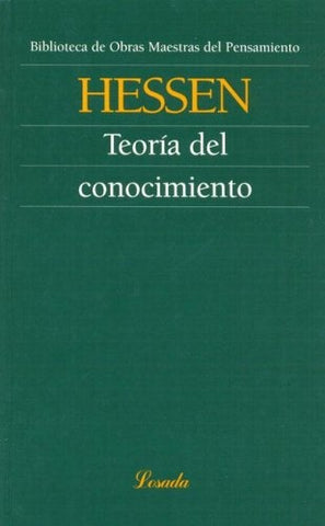TEORIA DEL CONOCIMIENTO (O.M.P) | JOHANNES HESSEN
