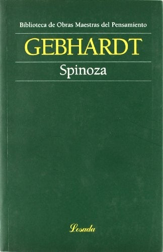 SPINOZA (O.M.P.) | CARL GEBHARDT