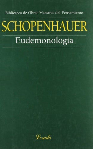EUDEMONOLOGIA | ARTHUR SCHOPENHAUER