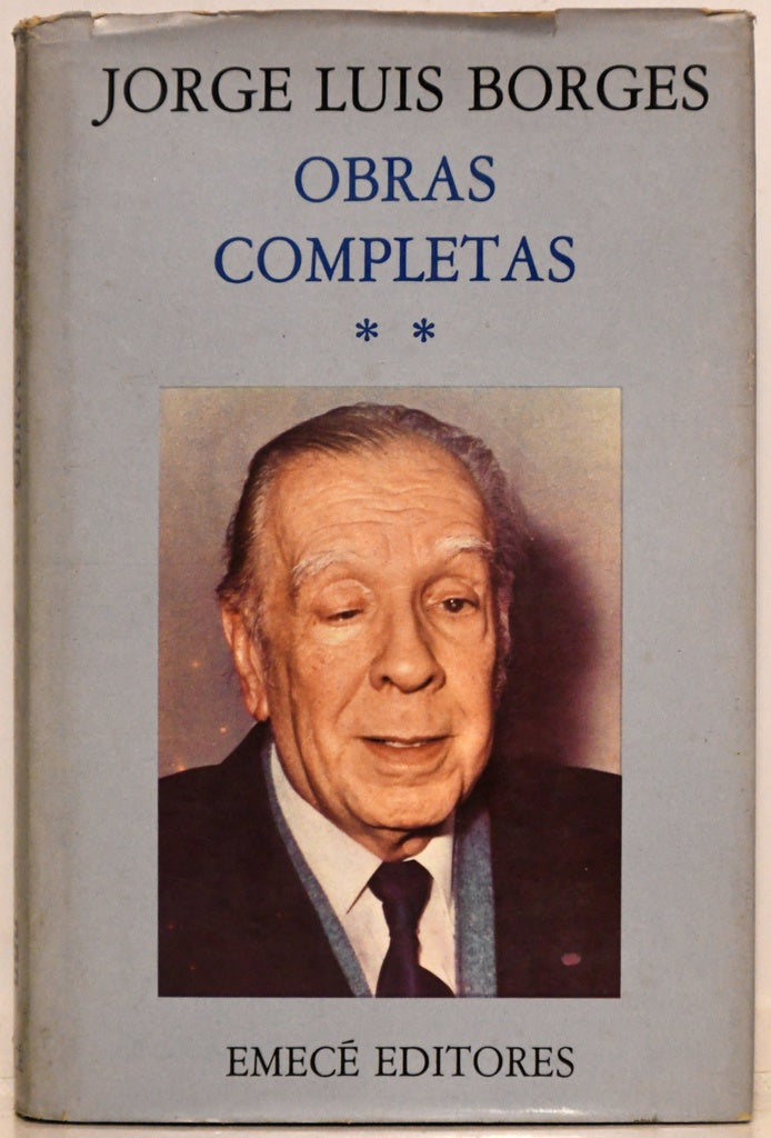 OBRAS COMPLETAS TOMO 2.. | JORGE LUIS BORGES