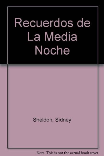 RECUERDOS DE LA MEDIANOCHE.. | SIDNEY  SHELDON