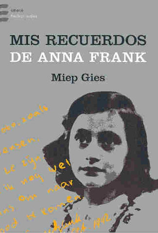 MIS RECUERDOS DE ANNA FRANK | Gies-Naveira