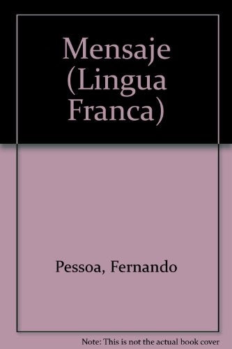Mensaje | Pessoa-Alonso