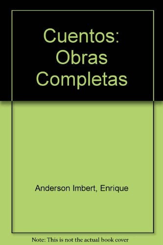 Cuentos 1-e. A.i.  | Enrique Anderson Imbert