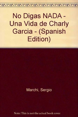 No digas nada | Sergio Marchi