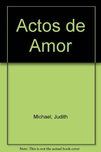 Actos de amor | Judith Michael