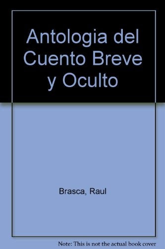 Antología del cuento breve y oculto | Chitarroni-Brasca