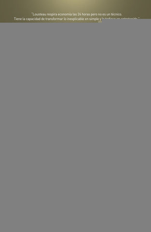 ECONOMIA 3D | Martín Lousteau