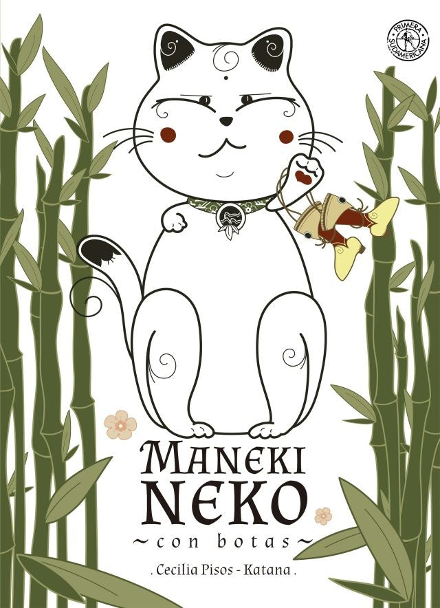 Maneki Neko con botas | Cecilia Pisos