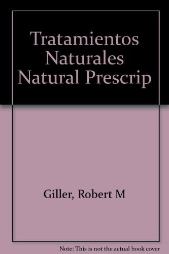 Tratamientos naturales | Giller, Matthews