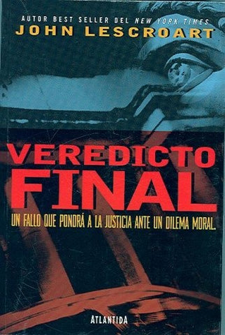 VEREDICTO FINAL | JOHN LESCROART