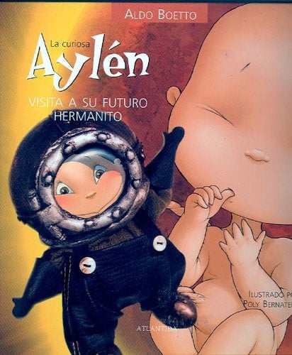 Curiosa Aylén visita a su futuro hermanito, La | Aldo Boetto
