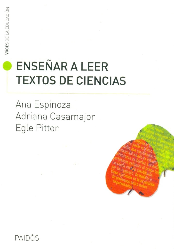 Enseñar a leer textos de ciencias | Espinoza, Casamajor, Pitton
