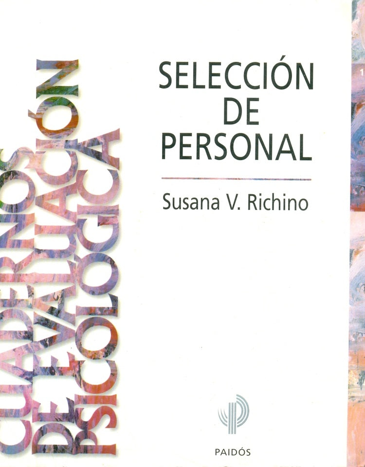 SELECCIÓN DE PERSONAL | Susana Victoria Richino