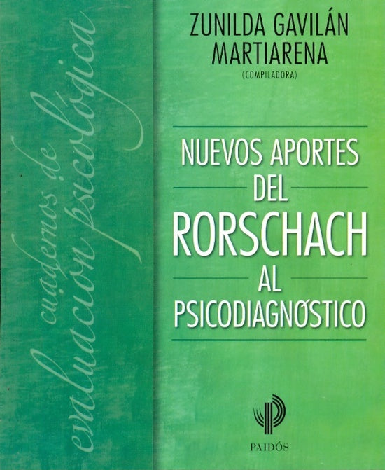 NUEVOS APORTES DEL RORSCHACH AL PSICODIAGNÓSTICO.. | Furno, Amuchástegui, Mármora, Martiarena