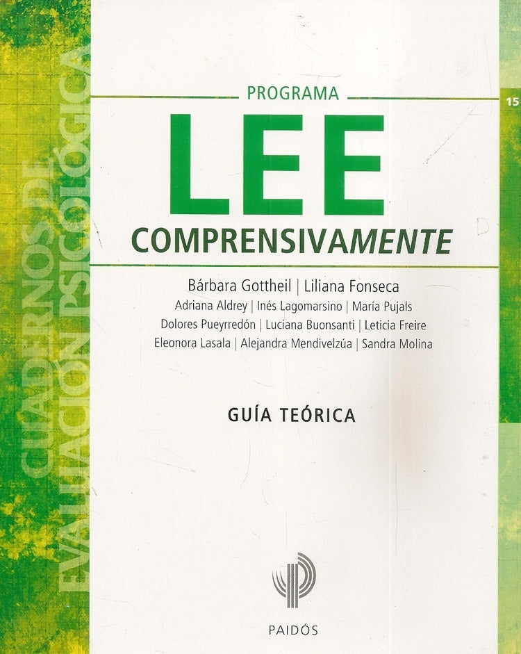 PROG. LEE COMPRENSIVAMENTE