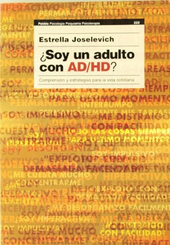Soy un adulto con AD/HD? | Estrella Joselevich