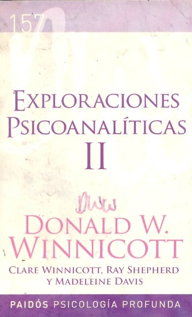Exploraciones psicoanalíticas 2 | Wolfson-Winnicott