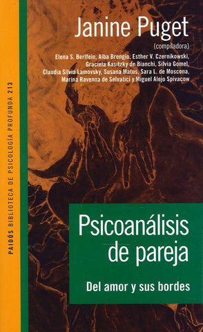 PSICOANALISIS DE PAREJA DEL AMOR Y SUS BORDES | Janine Puget