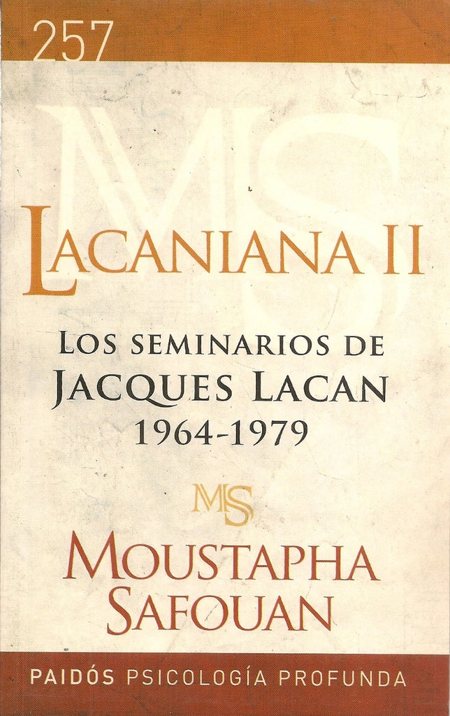 Lacaniana II | Safouan, Tabakian
