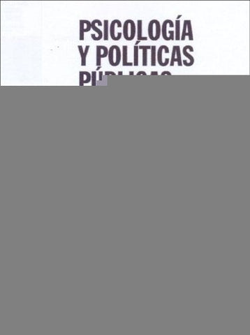 Psicología y políticas públicas en salud | Martín De Lellis